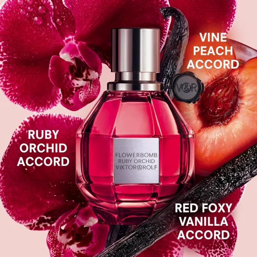 عطر فيكتور آند رولف فلاوربومب روبي أوركيد للنساء، عطر زهري عنبري 1.7 أونصة - Viktor & rolf - Image 5