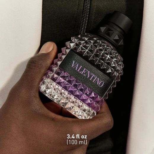 Valentino Born in Roma Uomo Purple Melancholia Eau de Toilette 3.4 fl. oz - Valentino - Image 3