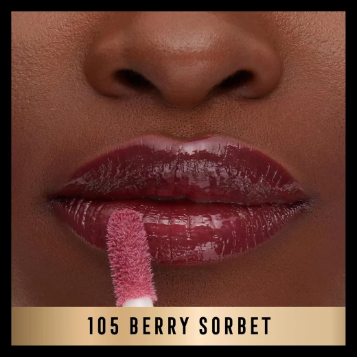 Max Factor Berry Sorbet Lip Glaze Hydrating Shine Gloss Plumping Effect Vanilla Scent Makeup - Max Factor - Image 6