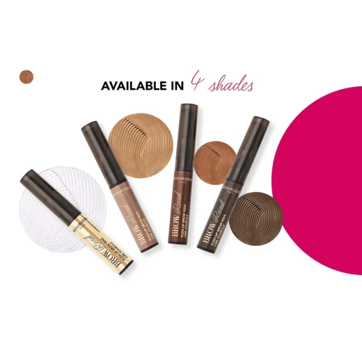 Bourjois Brow Reveal Push-Up Wax 02 Blonde Strong-Hold Styling Wax Fuller-Looking & Lifted Brows Water-Resistant Non-Stiff Formula 3-in-1 Lamination Effect 24H Hold 6ml - Bourjois - Image 5