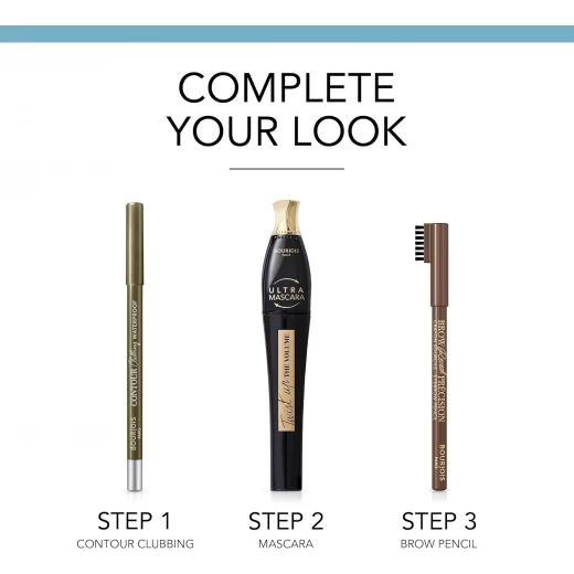 Bourjois Contour Clubbing Waterproof Eye Pencil Kaki'n'Gold Long Lasting Vegan Eye Makeup - Bourjois - Image 6