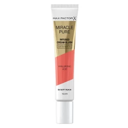 Max Factor Miracle Pure Soft Peach Cream Blush Radiant Glow Makeup 15ml Hydrating Blush for Cheeks