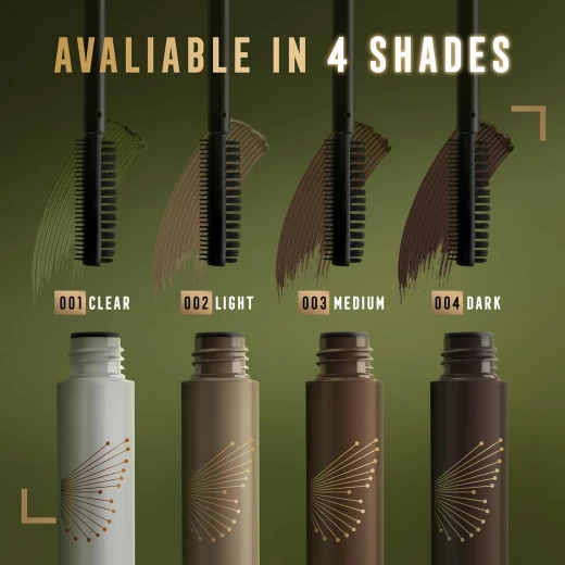 Max Factor Divine Brow Lamination Gel Dark Brown Long Lasting Brow Styling Gel for Dark Brows - Max Factor - Image 3