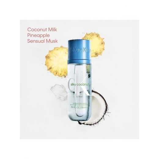 Calvin Klein Silky Coconut Perfume Mist 236ml Refreshing Fragrance for Women Long Lasting - Calvin Klein - Image 2