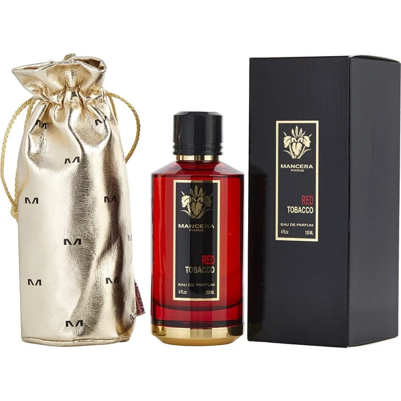 Mancera Red Tobacco Eau de Parfum for Men and Women A Bold and Luxurious Fragrance With Rich Tobacco and Spicy Notes 120ml - Mancera