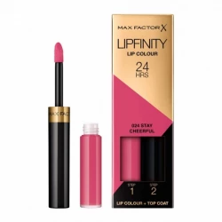 Max Factor Lipfinity Stay Cheerful Matte Liquid Lipstick Long Lasting Makeup All Skin Tones