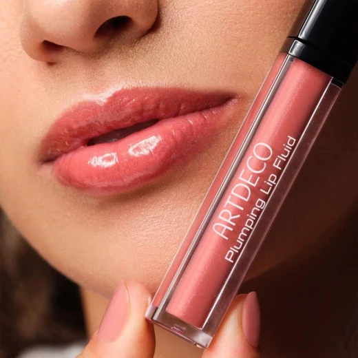 ARTDECO Goddess Plumping Lip Fluid Shade 28 3ml Hydrating & Volumizing Formula for Fuller Lips - ArtDeco - Image 3