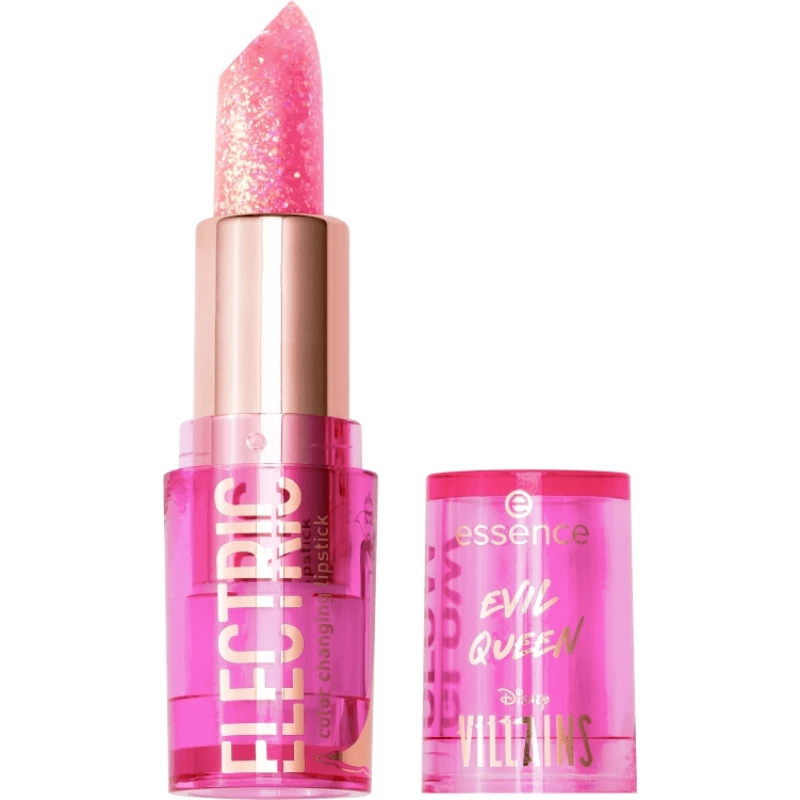 essence Disney Villains Evil Queen ELECTRIC GLOW Color Changing Lipstick Glossy Finish Makeup - Essence