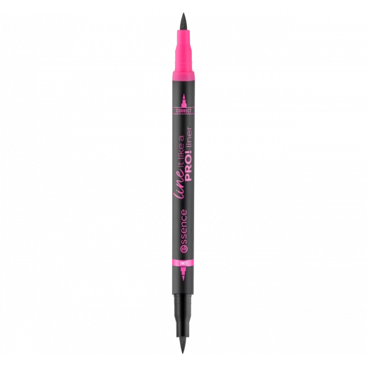 Essence Line It Like A Pro! Black Felt Tip Eyeliner Long Lasting Eye Makeup 1.2ml Professional Look Essence Line It Like A Pro! Black Felt Tip Eyeliner Long Lasting Eye Makeup 1.2ml Professional Look