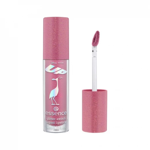 أحمر شفاه سائل Essence Paradise Falls لامع يدوم طويلاً مكياج شفاه نابضة بالحياة مستوحى من ديزني بيكسار UP أحمر شفاه سائل Essence Paradise Falls لامع يدوم طويلاً مكياج شفاه نابضة بالحياة مستوحى من ديزني بيكسار UP