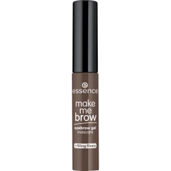 Essence Make Me BROW Eyebrow Gel Mascara 04 Ashy Brows Defining Vegan Formula 3.8ml Dark Brown