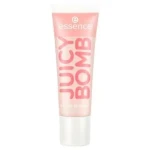 إيسنس Juicy Bomb Party جامبو ليب غلوس 01 Lovely Litchi، ملمع شفاه شفاف عالي اللمعان بتركيبة مرطبة ورائحة فاكهية حلوة، حجم كبير 30 مل - ايسنس