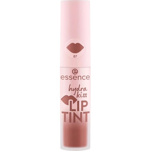 Essence Hydra Kiss Lip Ink Lipstick 07 Hazelnut Haze Long-Lasting Natural Shiny Vegan 4ml - Essence - Image 5