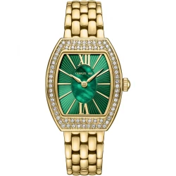 Cerruti 1881 Calliano Women's Watch CIWLG0086304 Green Mother-of-Pearl Dial Stainless Steel Tonneau Case