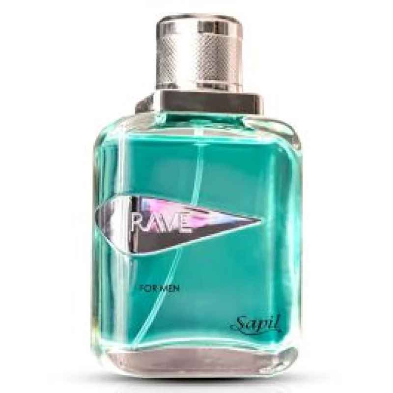 Sapil Rave Eau de Toilette for Men 100ml Dubai Perfume Fresh Spicy Aromatic Fragrance Long Lasting Scent - Sapil