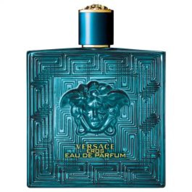 Versace Eros Eau de Parfum for Men 200ml: Experience a Captivating Woody Fragrance with a Sensual Vanilla and Leather Base, Long Lasting Scent - Versace