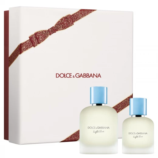 Dolce & Gabbana Light Blue Pour Homme Eau de Toilette 2 Piece Gift Set Dolce & Gabbana Light Blue Pour Homme Eau de Toilette 2 Piece Gift Set
