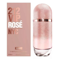 Carolina Herrera 212 VIP Rosé Elixir Eau de Parfum for Women 80ml Luxurious Fragrance
