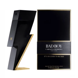 Carolina Herrera Bad Boy Eau de Toilette 100ml Invigorating Sensual Fragrance for Men
