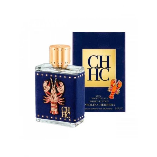 Carolina Herrera CH Men Under the Sea Eau de Parfum 100ml Woody Aquatic Fragrance for Men - Carolina Herrera - Image 2