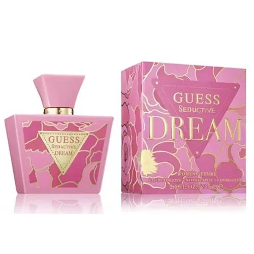 Guess Seductive Dream Eau de Toilette Spray for Women 75ml Charming Feminine Fragrance for Long Lasting Everyday Elegance - Guess