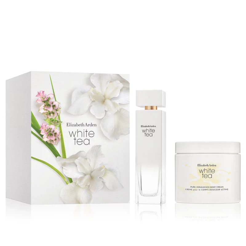 Elizabeth Arden White Tea Eau de Toilette and Body Cream Gift Set 2 Piece 100ml - Elizabeth Arden