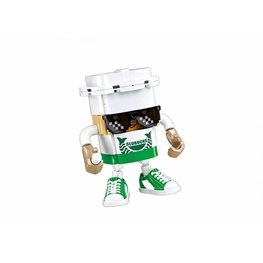 Sluban Mr. Slubucks Builder Construction Toy Set, Building Blocks, 200+ Pieces Sluban Mr. Slubucks Builder Construction Toy Set, Building Blocks, 200+ Pieces