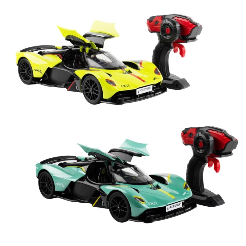 RW 1:12 Aston Martin Valkyrie RC Car - Lime/Sage Green - RW