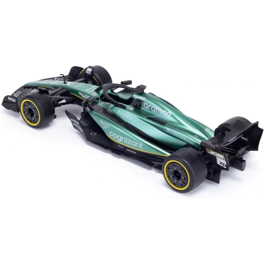 سيارة أستون مارتن F1 AMR22 RC بمقياس 1:14 تعمل بالتحكم عن بعد بتردد 2.4 جيجاهرتز - فرناندو ألونسو ولانس سترول من ار دبليو سيارة أستون مارتن F1 AMR22 RC بمقياس 1:14 تعمل بالتحكم عن بعد بتردد 2.4 جيجاهرتز - فرناندو ألونسو ولانس سترول من ار دبليو