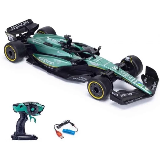سيارة أستون مارتن F1 AMR22 RC بمقياس 1:14 تعمل بالتحكم عن بعد بتردد 2.4 جيجاهرتز - فرناندو ألونسو ولانس سترول من ار دبليو - ار دبليو - Image 6