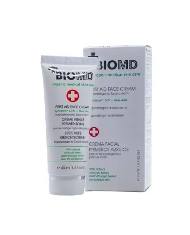 BioMd First Aid Face Cream 50ml - Rapid Soothing & Calming Cream for Sensitive Skin, Redness Relief, Deep Hydration & Repair - BioMd - Image 2