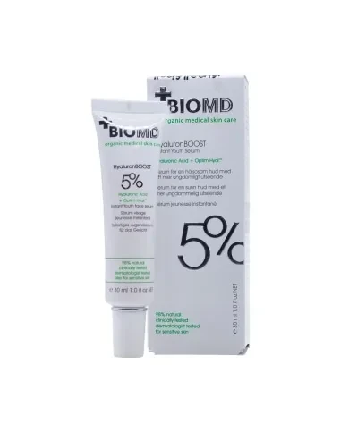 BioMd HyaluronBoost Cream 30ml - Natural Plumping & Anti-Wrinkle Moisturizer for Dehydrated Skin, Elasticity & Fine Lines Support - BioMd - Image 2