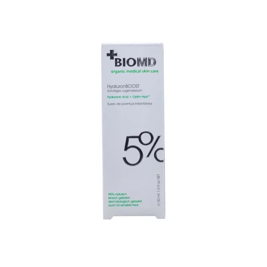 BioMd HyaluronBoost Cream 30ml - Natural Plumping & Anti-Wrinkle Moisturizer for Dehydrated Skin, Elasticity & Fine Lines Support - BioMd - Image 3