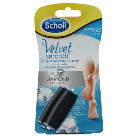 Dr. Scholl Velvet Electric Lime Refill for Feet 2 u. Diamond - Dr. Scholl - Image 2