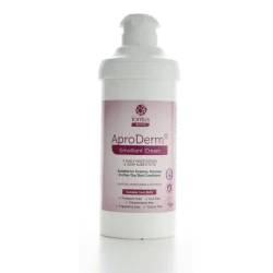 AproDerm Emollient Cream 500g White Soft Paraffin 15% & Liquid Paraffin 6% Intense Hydration Soothes Irritated Skin Protective Barrier Repair