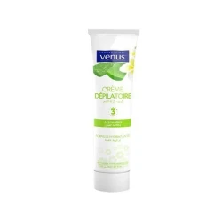 Venus Hair Removal Cream with Aloe Vera 100ml Quick & Effective Gentle Hair Removal Formula Soothes Hydrates & Smooths Legs Underarms Face