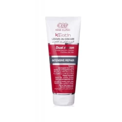 Eva Hair Clinic Intensive Repair Keratin Leave-In Hair Cream for Smoother Manageable Hair 200 ml