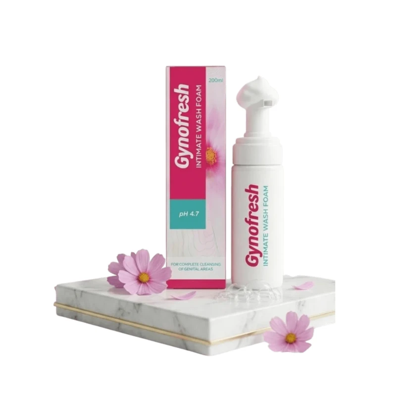GynoFresh Intimate Wash Foam pH 4.7 200ml - GynoFresh