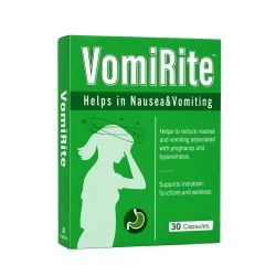 Vomirite 30 Capsules Daily Digestive Health & Stomach Comfort Supplement for Daily Wellness and Digestive Balance 30 Day Supply