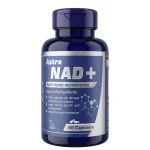كبسولات أسترا NAD+ مع ترانس ريسفيراترول 60 كبسولة - مكمل غذائي لدعم صحة الخلايا، تعزيز طاقة الجسم ومكافحة علامات التقدم بالسن - أسترا