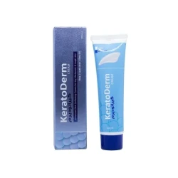 KeraDerm 100ml Cream for Dry and Rough Skin Intensive Hydrating & Smoothing Formula to Restore Moisture Barrier Daily Relief