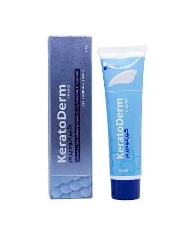 KeraDerm 100ml Cream for Dry and Rough Skin Intensive Hydrating & Smoothing Formula to Restore Moisture Barrier Daily Relief - KeraDerm - Image 2