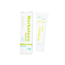 Nature Echo Herbaleen 30ml 100% Natural Cream Soothing Skin Relief with Tea Tree Oil & Aloe Vera for Irritation Redness & Scar Care