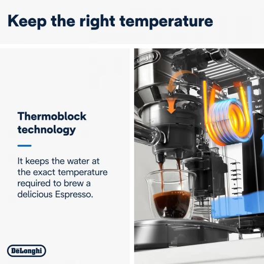 De'Longhi Dedica Style Espresso Machine for Coffee & Cappuccino - Compact Design - De'Longhi - Image 2