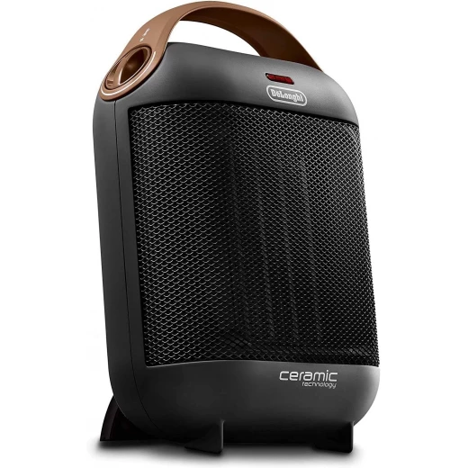سخان مروحة سيراميك De'Longhi HFX30C18IW - أبيض، ترموستات قابل للتعديل، ميزات السلامة سخان مروحة سيراميك De'Longhi HFX30C18IW - أبيض، ترموستات قابل للتعديل، ميزات السلامة