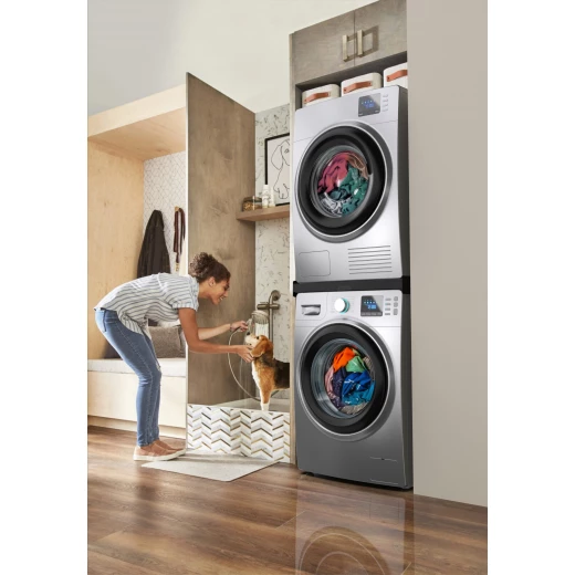 Meliconi Torre Noir Universal Washing Machine and Dryer Stacking Kit, Anti-Vibration, 250kg Capacity - Meliconi - Image 5