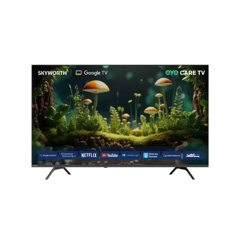 تلفزيون سكاي وورث 60 بوصة 4K ذكي جوجل - 3 منافذ HDMI و 2 USB - سكي ورث