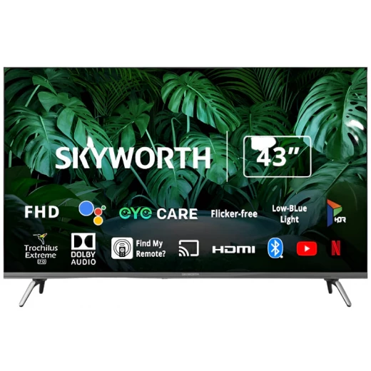 تلفزيون سكاي وورث 43 بوصة ذكي بنظام أندرويد 2K LED مع 2 HDMI و USB تلفزيون سكاي وورث 43 بوصة ذكي بنظام أندرويد 2K LED مع 2 HDMI و USB