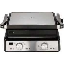 Braun CG 7020 Contact Grill, 2000W, non-stick plates, elegant black design, ideal for indoor grilling with even heat distribution and powerful performance for easy and healthy cooking at home Braun CG 7020 Contact Grill, 2000W, non-stick plates, elegant black design, ideal for indoor grilling with even heat distribution and powerful performance for easy and healthy cooking at home