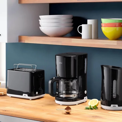 غلاية براون Breakfast1 WK1100BK كهربائية باللون الأسود، سعة 1.7 لتر، غليان سريع مع تصميم عملي وآمن، مثالية لتحضير المشروبات الساخنة بسهولة وكفاءة عالية في المنزل - Image 10